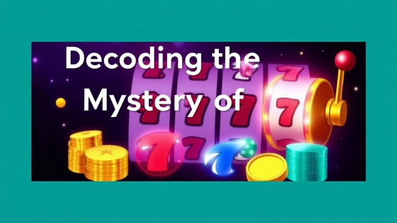 Decoding the Mystery of RNG in Online Slot Games